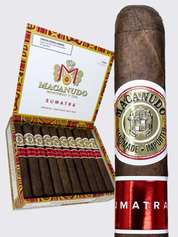 Macanudo Sumatra Box-Pressed Toro (6x50)