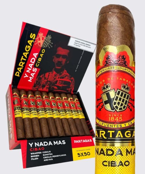 6f4c2e20-d839-4586-bd30-eb672e8d6ac3.jpeg Partagas Y Nada Mas Cibao Robusto (5x50)
