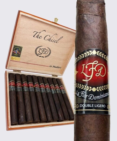 La Flor Dominicana Double Ligero Chisel Maduro (6x54)