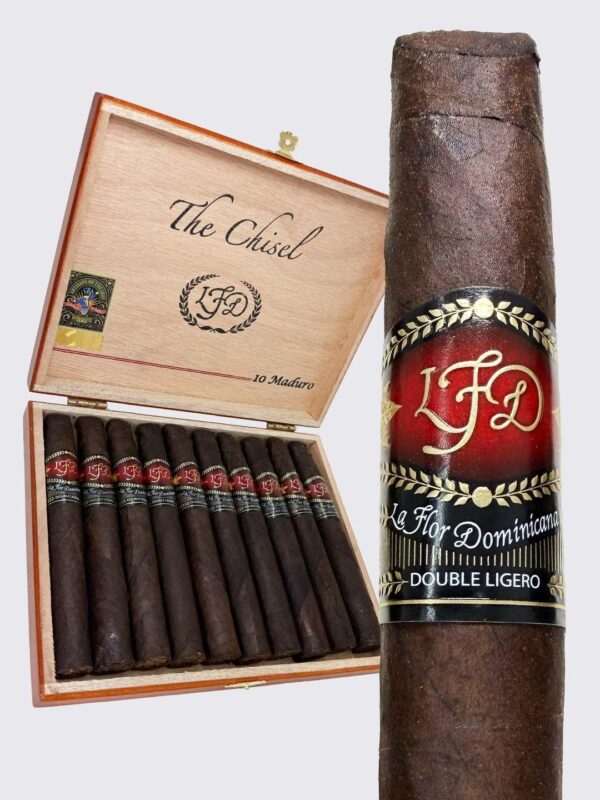 La Flor Dominicana Double Ligero Chisel Maduro (6x54)