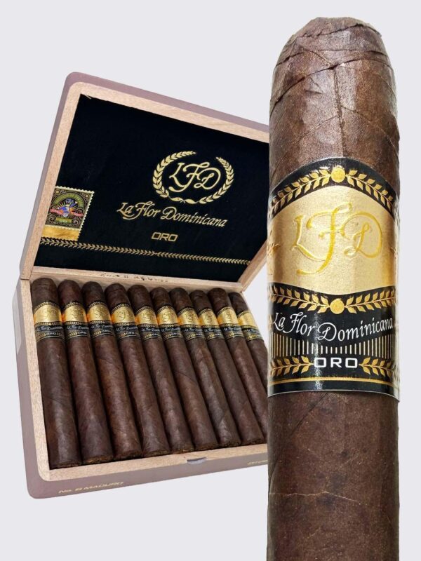 La Flor Dominicana Oro No. 6 Maduro (6x54)