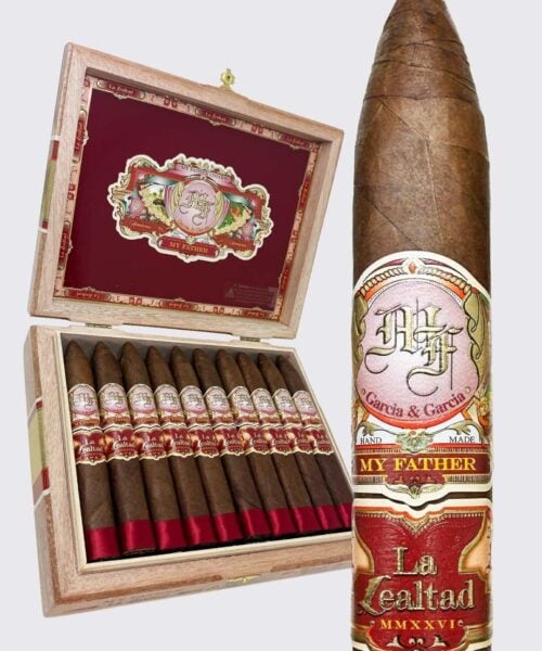 ea383419-d306-4fd9-9c3a-c230c1b53534.jpeg My Father La Lealtad Box Pressed Torpedo (6.12x52)