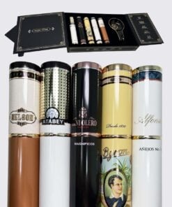 Selected Tobacco Deluxe Edition 5 Cigar Sampler with Ashtray