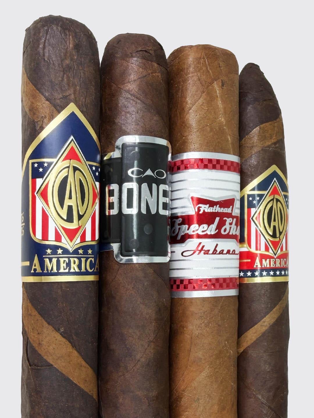CAO America 250 4 Cigar Variety Sampler
