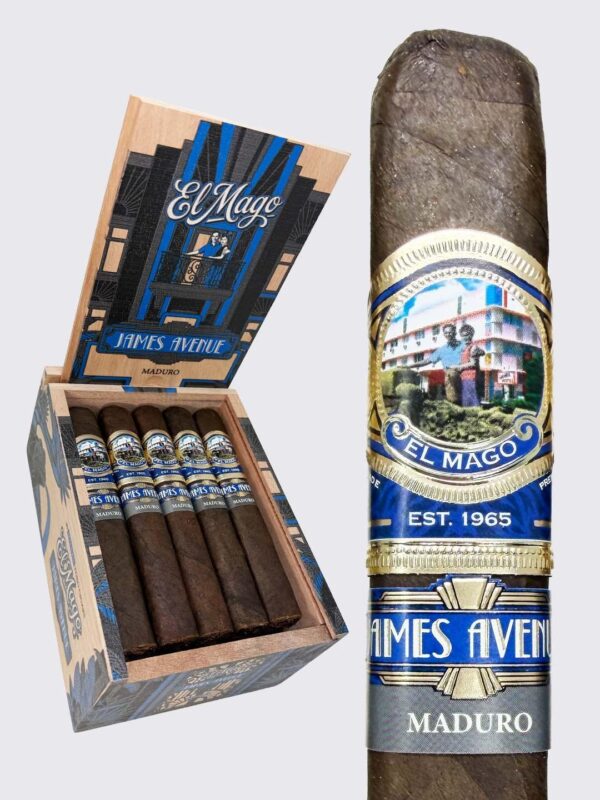 El Mago James Avenue Maduro Toro (6x54)
