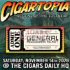 Cigartopia Legend Of The Lost Leaf General Admission Ticket