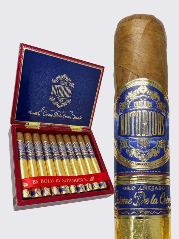 fafcde54-c841-44bb-b8e7-619f2878941a.jpeg Notorious Crème de la Crème Robusto (5x50)