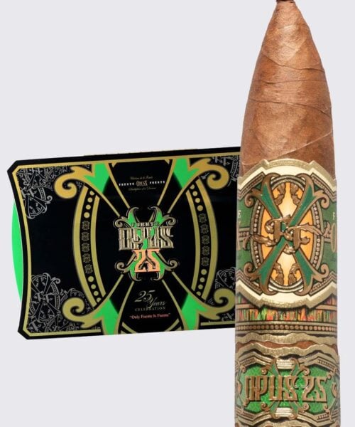 Arturo Fuente Opus X 25th Aniversario Humidor with 20 Figurado Cigars