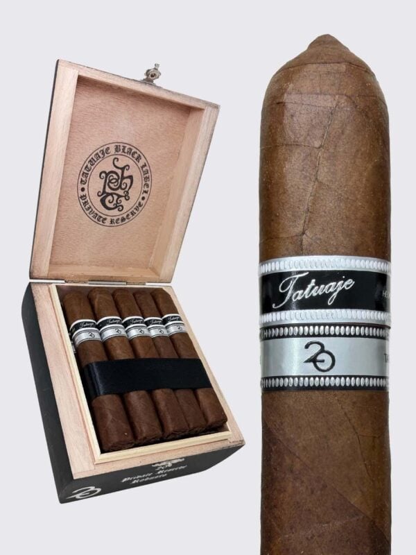 483976a8-1b58-4532-98b8-cb57231b8922.jpeg Tatuaje Black Private Reserve 20th Anniversary Robusto (5x50)