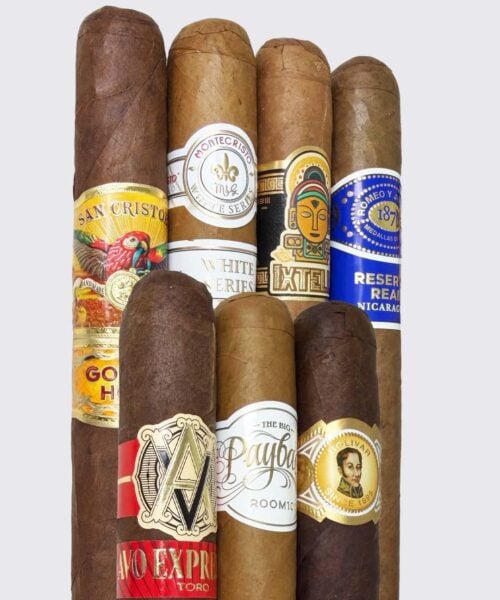 Humidor Heist Stacked Sacks 7 Cigar Sampler