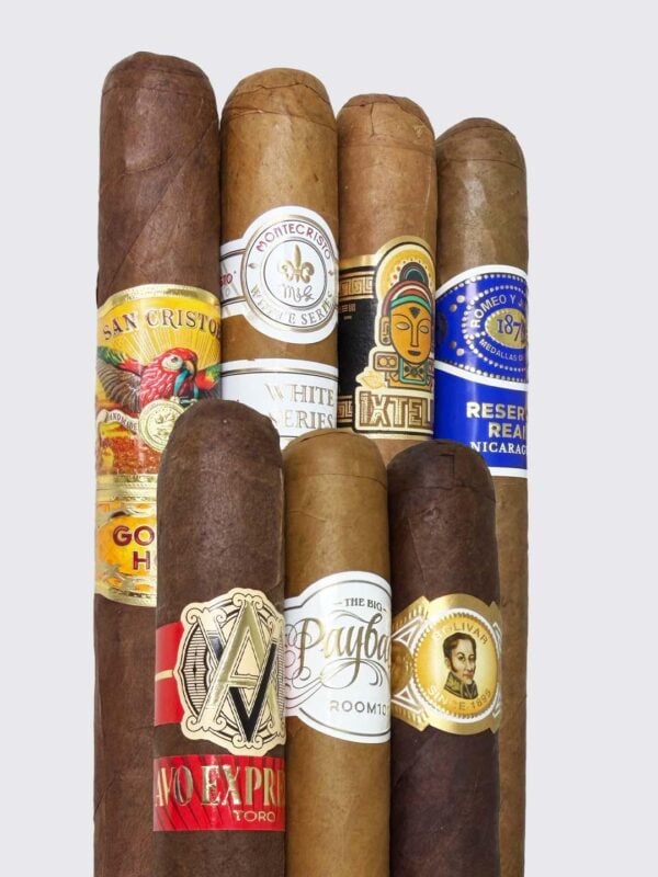 Humidor Heist Stacked Sacks 7 Cigar Sampler